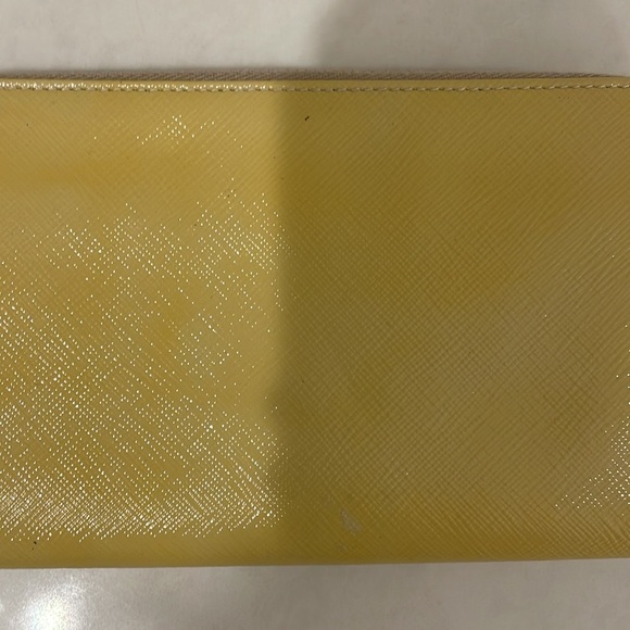 Prada zip long wallet - yellow - Picture 11 of 17